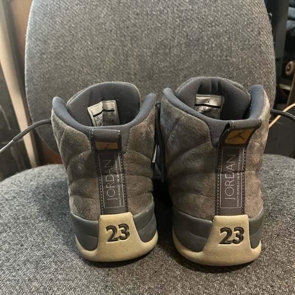 Air Jordan 12 Dark Grey suede - Picture 3 of 3